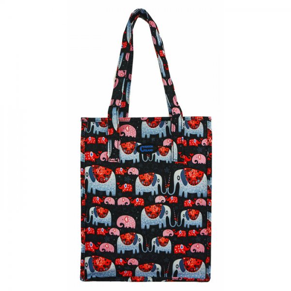 Elephant Print Tote Bag