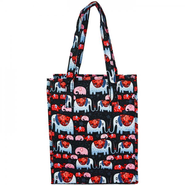 Elephant Print Tote Bag