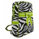 Zebra Quilted Backpack